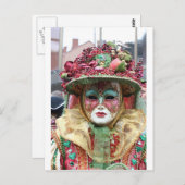  Chinees masker van Porcelain Briefkaart (Voorkant / Achterkant)