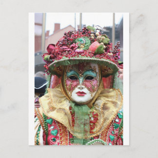 Chinees masker van Porcelain Briefkaart