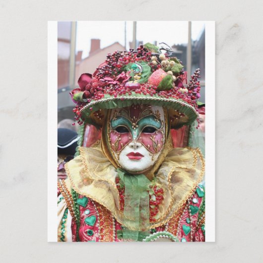  Chinees masker van Porcelain Briefkaart (Voorkant)