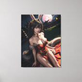 chinees meisje canvas afdruk (Voorkant)