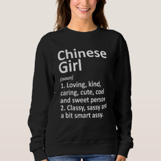 Chinees meisje China Funny Country thuisbasis Trui