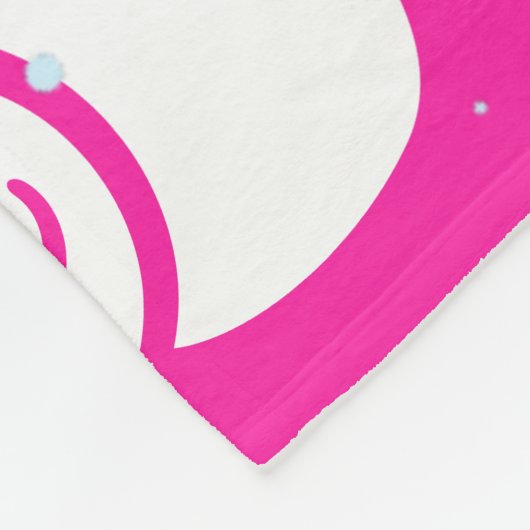 Chinees meisje fleece deken (Hoek)