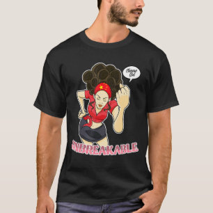 Chinees meisje onbreekbaar in Chinees erfgoed T-shirt