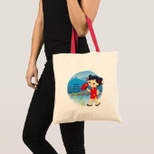 Chinees meisje tote bag (Voorkant (product))