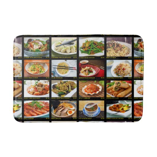 Chinees menu Kantaarnkamer van het restaurant Badmat (Voorkant)