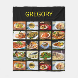 Chinees menu Kantaarnkamer van het restaurant Fleece Deken