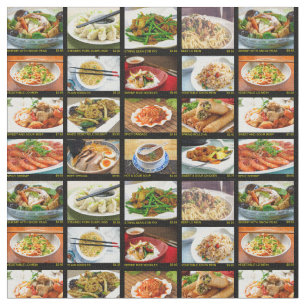 Chinees menu Kantaarnkamer van het restaurant  Stof