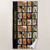 Chinees menu Kantaarnkamer van het restaurant Strandlaken (Voorkant)