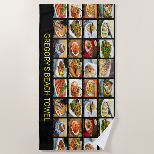 Chinees menu Kantaarnkamer van het restaurant Strandlaken (Voorkant)