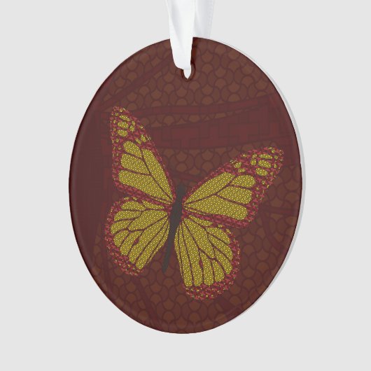 Chinees monarch acryl Ornament (voorkant)