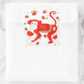 Chinees Monkey Astrologie Sticker (Tas)