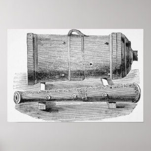 Chinees monster Mortar, 1845 Poster