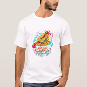 Chinees Munten Lucky Charm T-Shirt   Feng Shui Kun