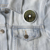Chinees muntstuk brons ronde button 5,7 cm (In situ)