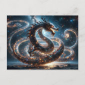 Chinees Nieuw Maanjaar van Draak, Postcrossing Briefkaart (Voorkant)