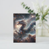 Chinees Nieuw Maanjaar van Draak, Postcrossing Briefkaart (Staand voorkant)