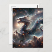 Chinees Nieuw Maanjaar van Draak, Postcrossing Briefkaart (Voorkant / Achterkant)