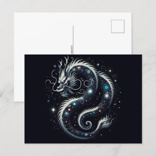Chinees Nieuw Maanjaar van Draak, Postcrossing Briefkaart