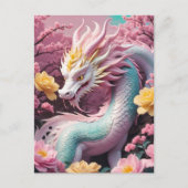 Chinees Nieuw Maanjaar van Draak, Postcrossing Briefkaart (Voorkant)
