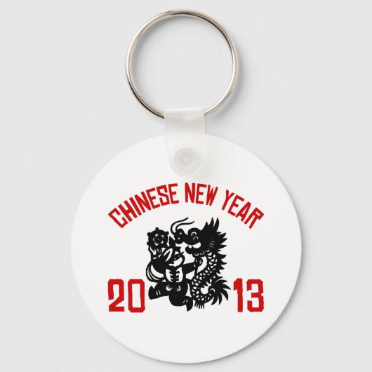Chinees nieuwjaar 2013 sleutelhanger (Voorkant)