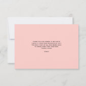 Chinees nieuwjaar 2019 Aarde in een Bow-Stropdas Bedankkaart (Achterkant)