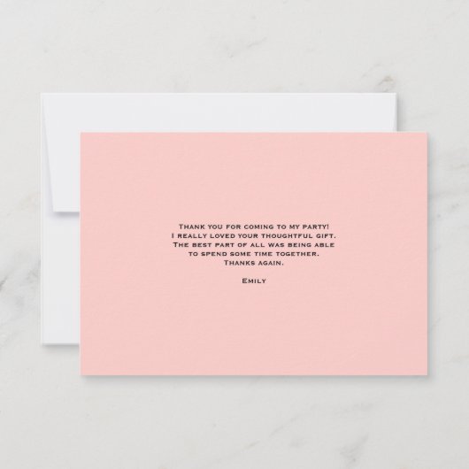 Chinees nieuwjaar 2019 Aarde in een Bow-Stropdas Bedankkaart (Achterkant)