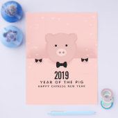 Chinees nieuwjaar 2019 flyer (Enkel)