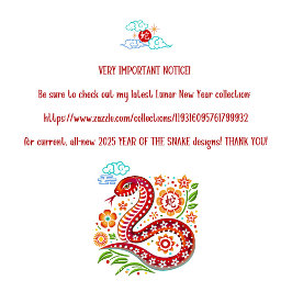 Chinees nieuwjaar 2022: de rode Folie van Papercut Briefkaart