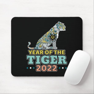 Chinees Nieuwjaar 2022 - Witte Tijger Muismat