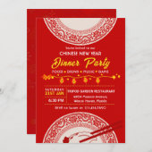 Chinees nieuwjaar 2023 kaart (Voorkant / Achterkant)