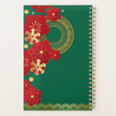 Chinees nieuwjaar 2023 Rabbit Plum Blossom Flowers Planner (Achterkant)