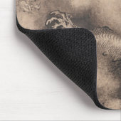 Chinees Nieuwjaar 2024 Dragon Painting MP Muismat (Hoek)