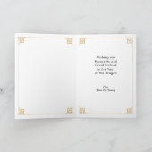 Chinees Nieuwjaar 2024 Dragon Photo Holiday Kaart (Binnen)