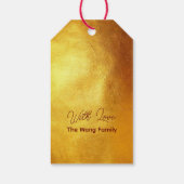 Chinees Nieuwjaar 2024 Dragon Red Knot personal GT Cadeaulabel (Achterkant)