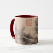 Chinees Nieuwjaar 2024 Drakenschilderij Mok 1 (Voorkant links)