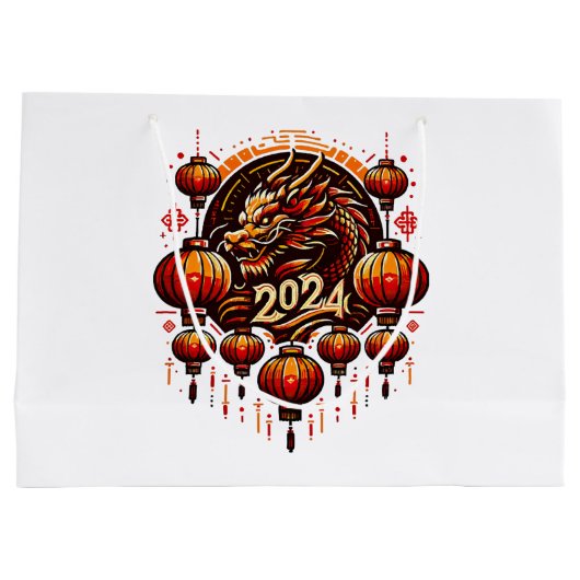 chinees nieuwjaar 2024 groot cadeauzakje (Achterkant)