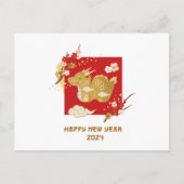 Chinees Nieuwjaar 2024 Jaar van de Draak Briefkaart (Voorkant)