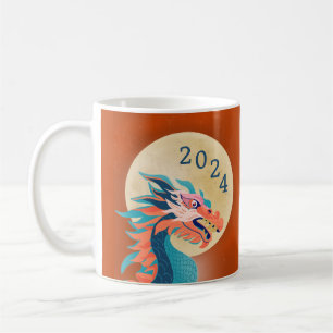 Chinees Nieuwjaar 2024 Jaar van de Draak Koffiemok