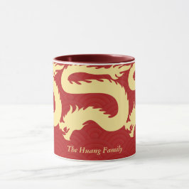 Chinees Nieuwjaar 2024, Jaar van de Draak Rood Mok