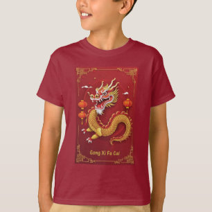 Chinees Nieuwjaar 2024 Jaar van de Draak T-shirt