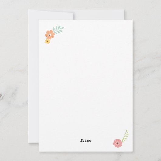 Chinees Nieuwjaar 2024 Jaar van de familie Dragon Feestdagenkaart (Achterkant)