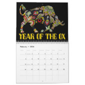 Chinees Nieuwjaar 2024 Kalender - Zodiac Animal Ar (Feb 2026)