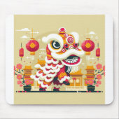 Chinees Nieuwjaar 2024 Muismat (Voorkant)