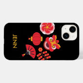 Chinees Nieuwjaar 2024 vieren Case-Mate iPhone Case (Achterkant (horizontaal))