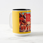 Chinees Nieuwjaar 2025 Best Tweekleurige Koffiemok (Voorkant links)