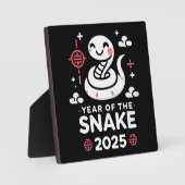 Chinees Nieuwjaar 2025 Jaar van de Slang Lunar Yea Fotoplaat (Voorkant)