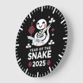 Chinees Nieuwjaar 2025 Jaar van de Slang Lunar Yea Grote Klok (Hoek)