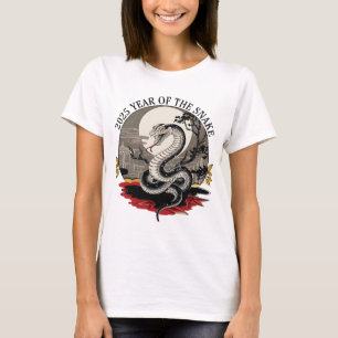 Chinees Nieuwjaar 2025 Jaar van de Slang T-shirt