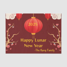 Chinees Nieuwjaar 2025 Tissuepapier