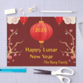 Chinees Nieuwjaar 2025 Tissuepapier (Craft)